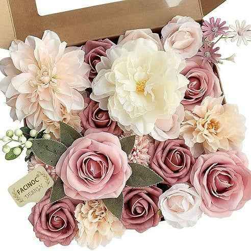 Ginevra Wedding Artifcial Roses Bouquet