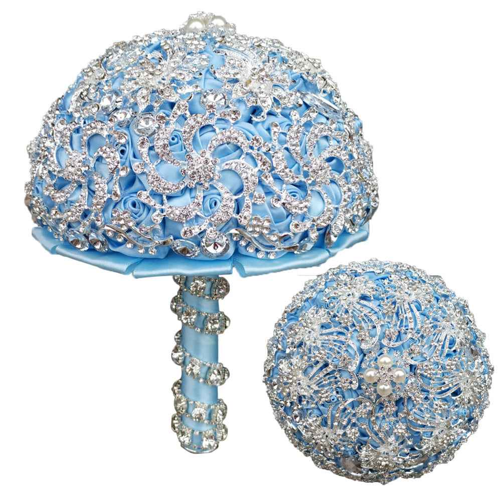 Mariangela Full Diamond Bridal Wedding Bouquet