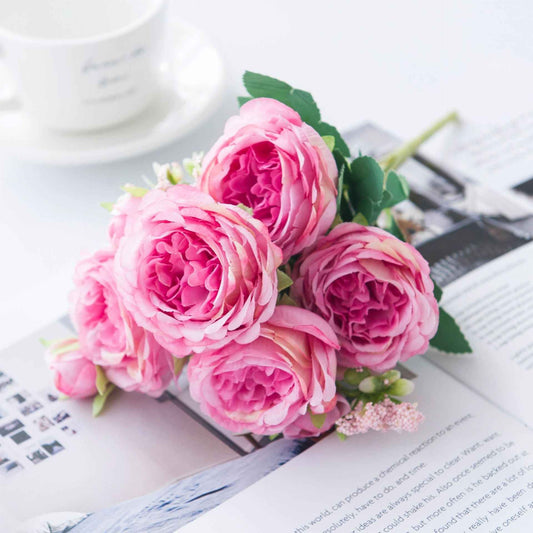 Giorgia White Peony Bridal Bouquet