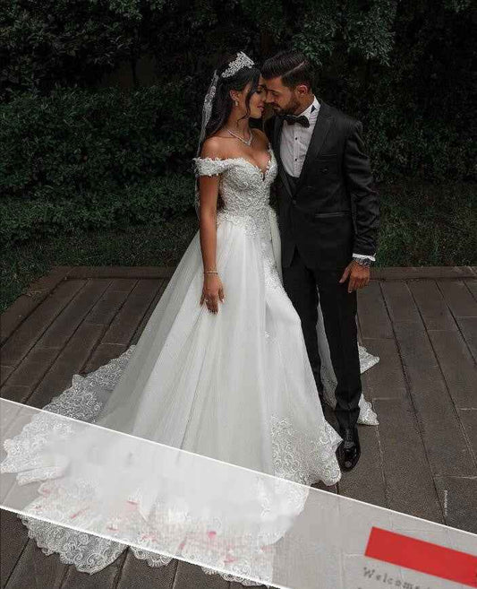 Giorgia Bridal Lace Detachable Wedding Dress
