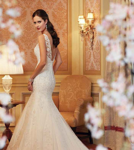 Giorgia Lace Fish Tail Wedding Dress