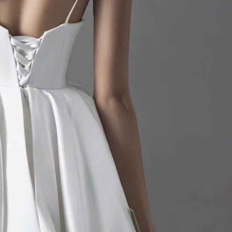 Mariangela Elegant A-Line Tulle Wedding Dress