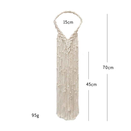 Gienevra Boho Hand Braided Hairband Cotton Rope Nordic Wedding Tiara