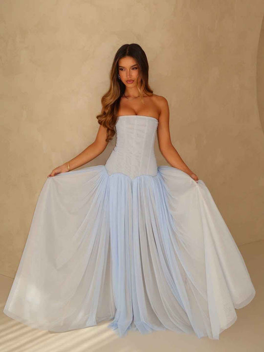 Ginevra Flowing Occasion Gown