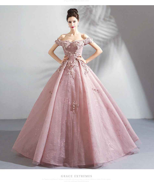 Ginevra Princess Wedding Dress Bride Wedding Toast