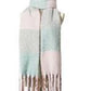Sciarpa scozzese spessa con nappa spessa, autunno inverno, cerchio, sabbia, treccia spessa, treccia spessa per barba, scialle con bavaglino 