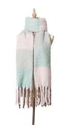 Sciarpa scozzese spessa con nappa spessa, autunno inverno, cerchio, sabbia, treccia spessa, treccia spessa per barba, scialle con bavaglino 