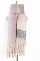 Sciarpa scozzese spessa con nappa spessa, autunno inverno, cerchio, sabbia, treccia spessa, treccia spessa per barba, scialle con bavaglino 
