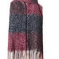 Sciarpa scozzese spessa con nappa spessa, autunno inverno, cerchio, sabbia, treccia spessa, treccia spessa per barba, scialle con bavaglino 