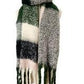Sciarpa scozzese spessa con nappa spessa, autunno inverno, cerchio, sabbia, treccia spessa, treccia spessa per barba, scialle con bavaglino 