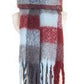 Sciarpa scozzese spessa con nappa spessa, autunno inverno, cerchio, sabbia, treccia spessa, treccia spessa per barba, scialle con bavaglino 