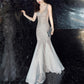 Evening Dress Women Cocktail Elegant Annual Meeting Long Fishtail Sexy Dress