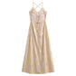 Fall Women Clothing Metal Series Printed Underwear Dress