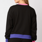 Women Clothing Autumn Winter Christmas Soldier Color Blocking Sequin Casual Sweater two piece set Suit