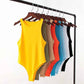 Solid colour bodysuit