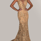 Ginevra Sleeveless V-Neck Occasion Dress