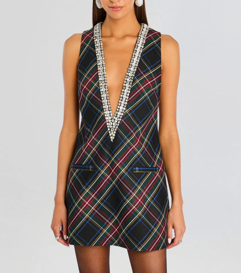 Spring Summer Rhinestone Multi Color Sleeveless Dress Casual Vacation Party Dress