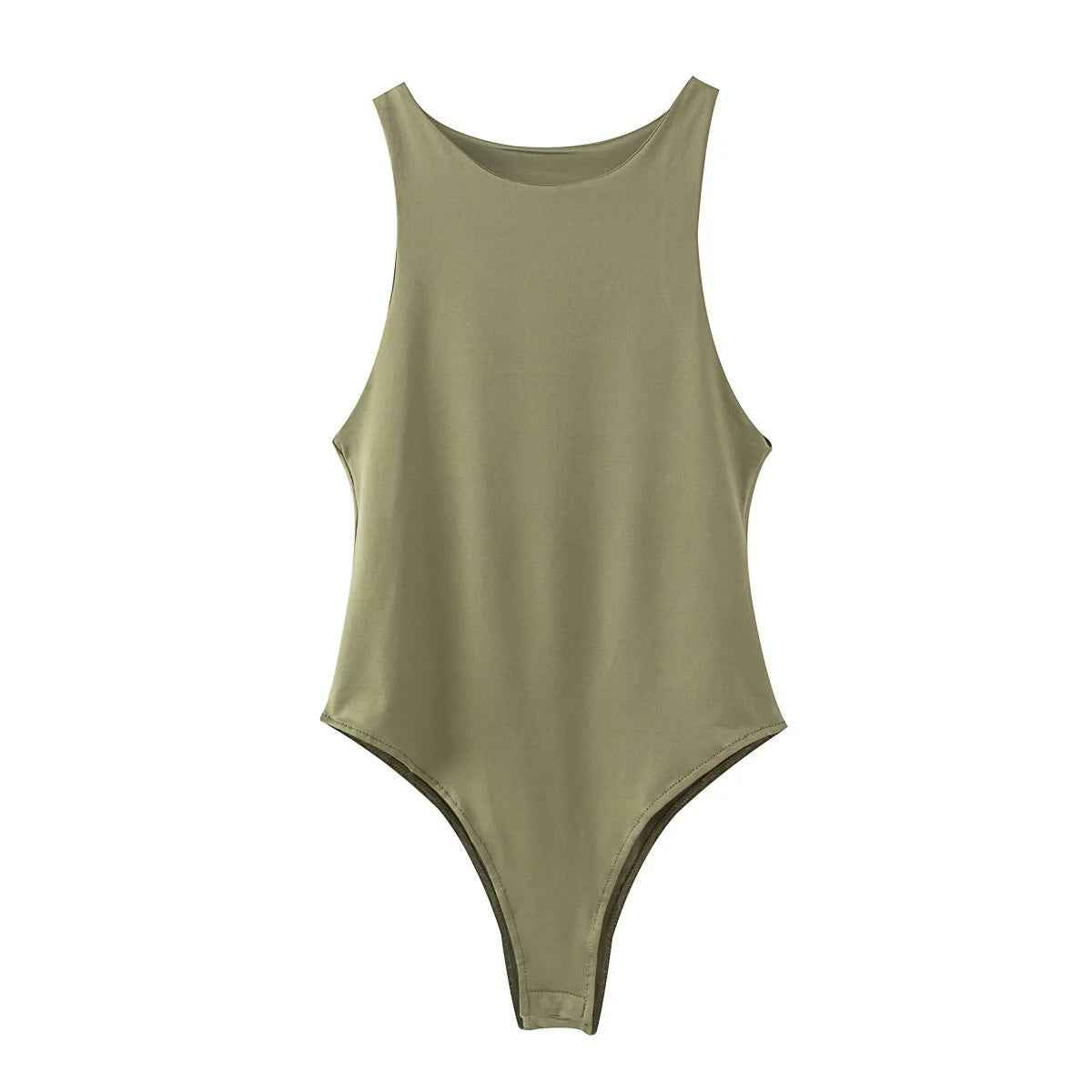 Solid colour bodysuit