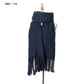 Autumn Winter Thick Tassel Circle Sand Solid Color Scarf Women Thickened