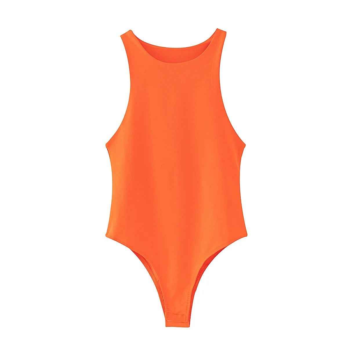 Solid colour bodysuit