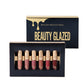 Set di 6 rossetti Beauty Glazed