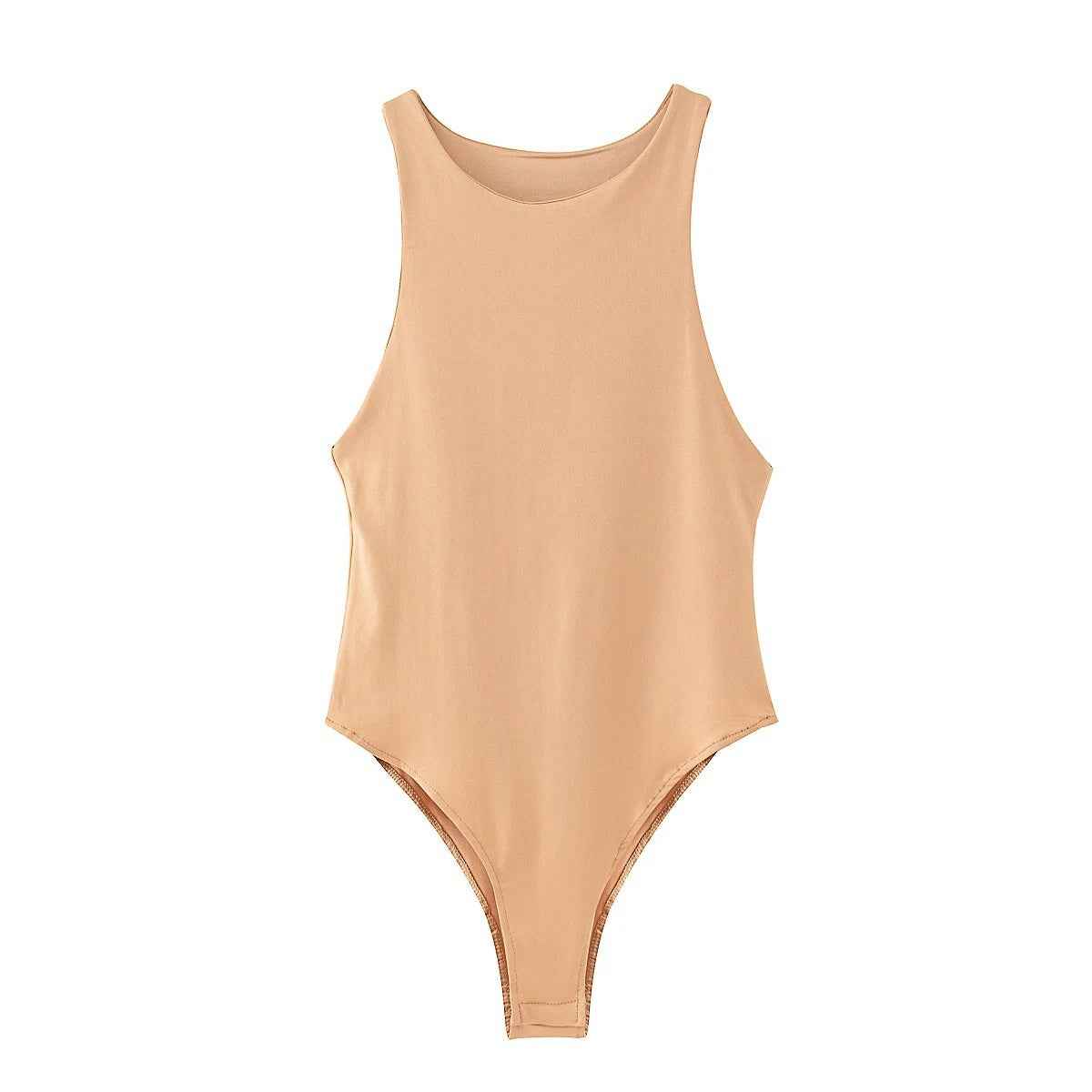 Solid colour bodysuit