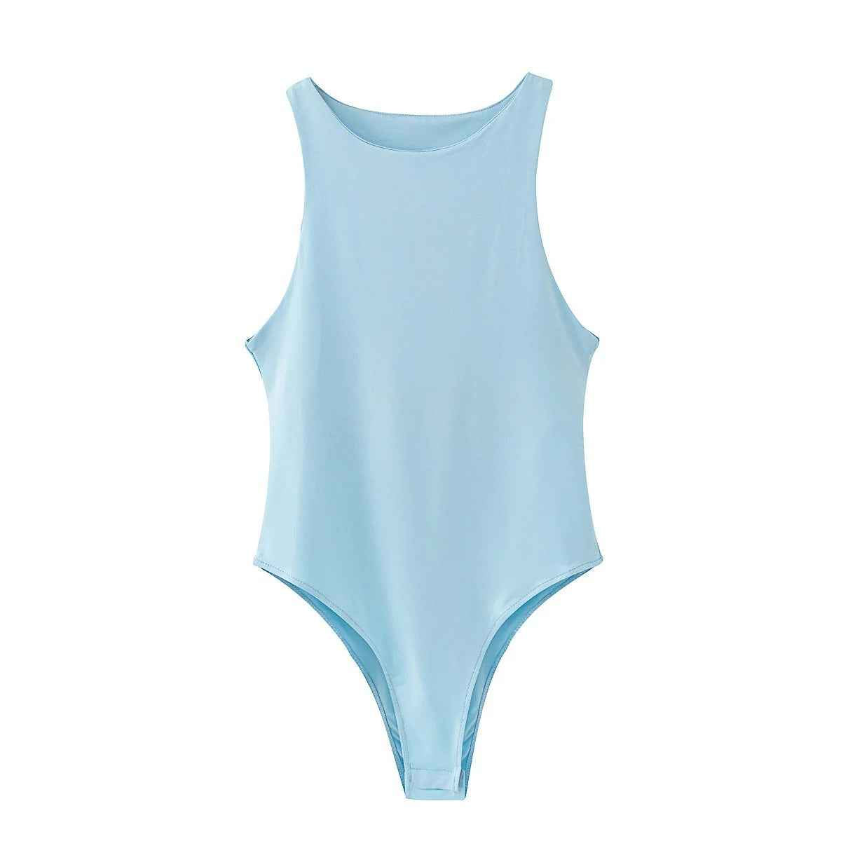 Solid colour bodysuit
