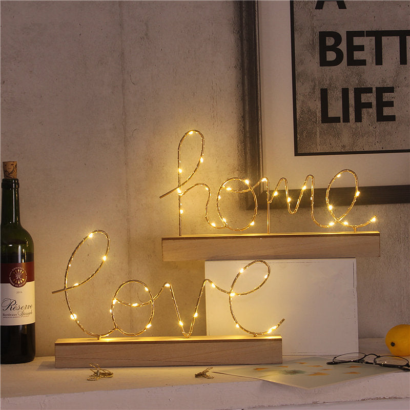 Love Home Sign