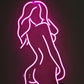 Decorazione da parete al neon per la camera da letto della casa