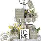 Home Layered Tray Decoration Suit