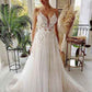 Women's Wedding Dress Lace Strap Backless