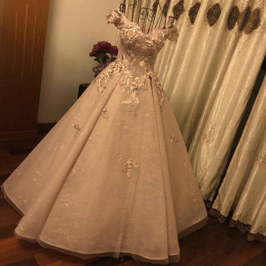 Ginevra Princess Wedding Dress Bride Wedding Toast