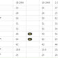 Size chart for Letter Print Long Sleeve Boy Suit, detailing measurements for ages 18 months to 6 years.