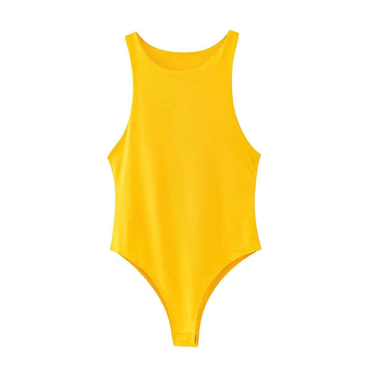 Solid colour bodysuit