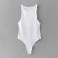 Solid colour bodysuit