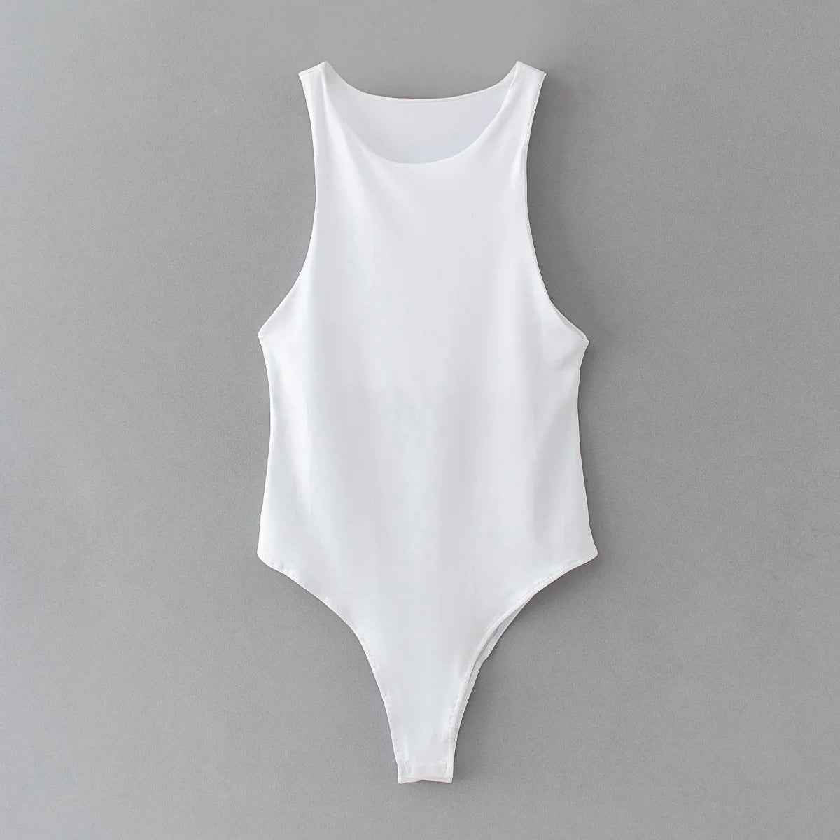 Solid colour bodysuit