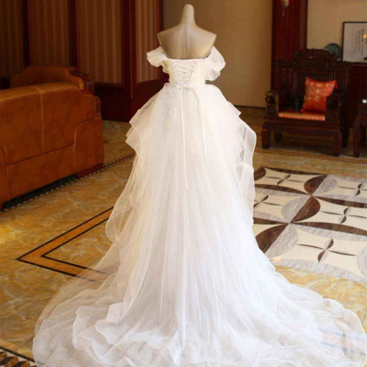 Giorgia Bride'S Wedding Dress With Long Tail
