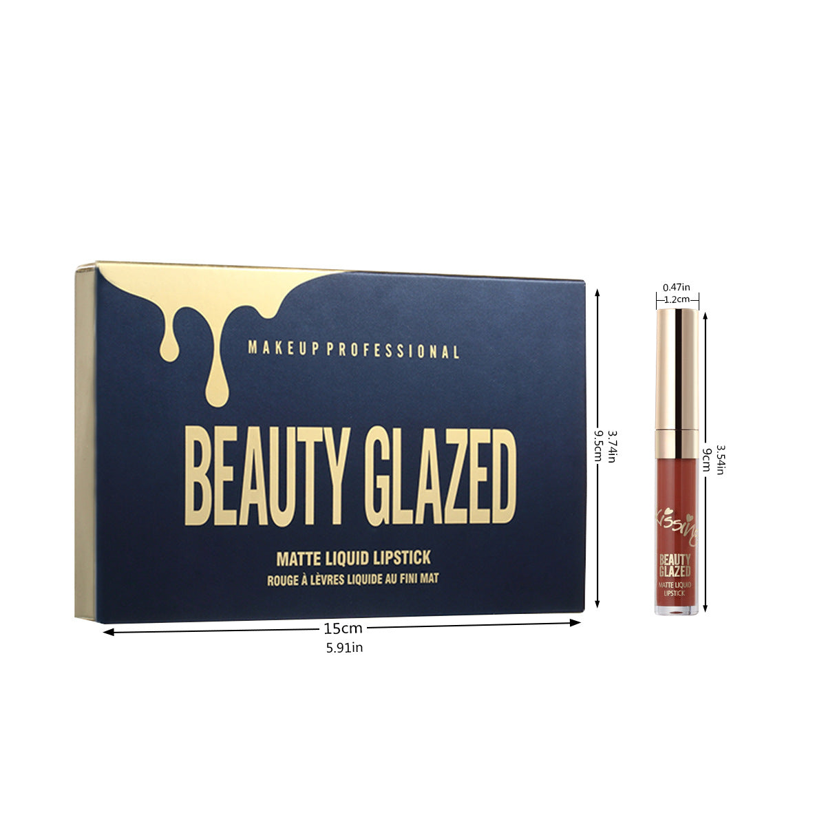 Set di 6 rossetti Beauty Glazed