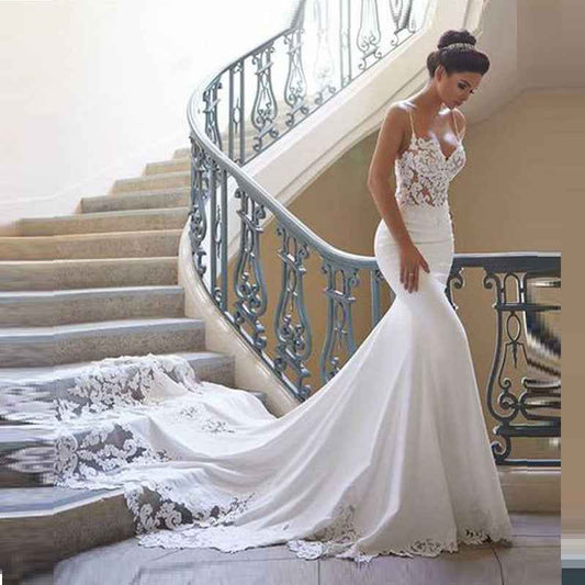 Mariangela Mermaid Lace Wedding Dress
