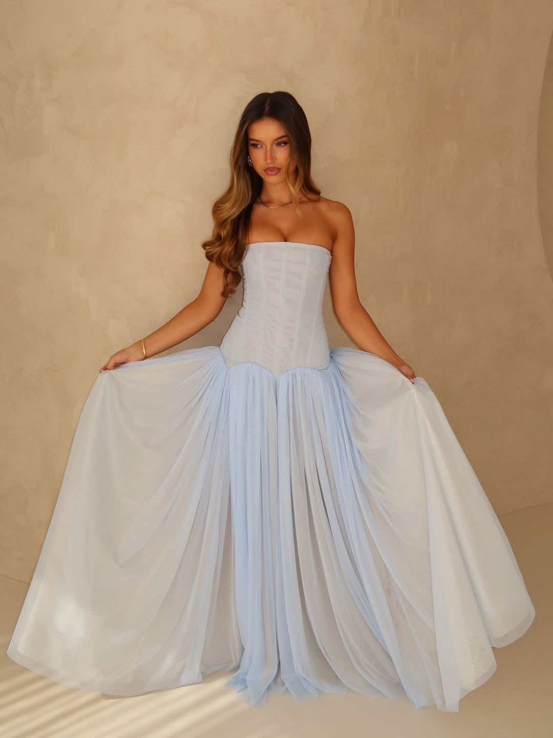 Ginevra Flowing Occasion Gown