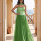 Nicole Cross-Strap Swing Strap Occasion Dress