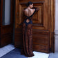 Veronica Leopard Print Off-Shoulder Party Dress