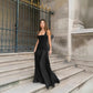 Anna Black Sleeveless Occasion Maxi Dress