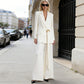 Stella Bianca Belted Two-Piece Set