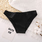 Women Briefs Basic Solid Color Cotton Underwear High Slit Comfortable T-Back