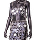 Summer Trend Hollow Out Cutout Shiny Acrylic Five Pointed Star Embellished Set