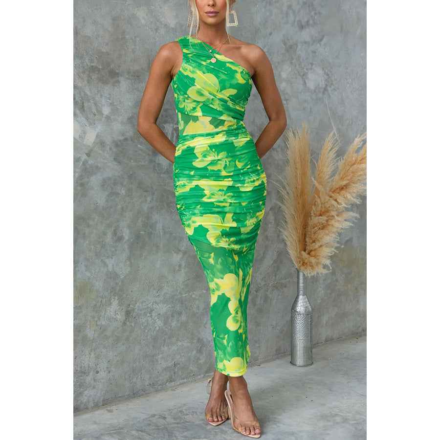 Solea Summer Bloom Off-Shoulder Holiday Dres
