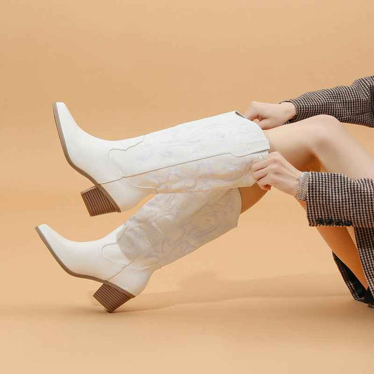 Mariangela Western Bridal Mid Boots
