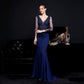 Giovanna Diamond Lace Fishtail Occasion Gown