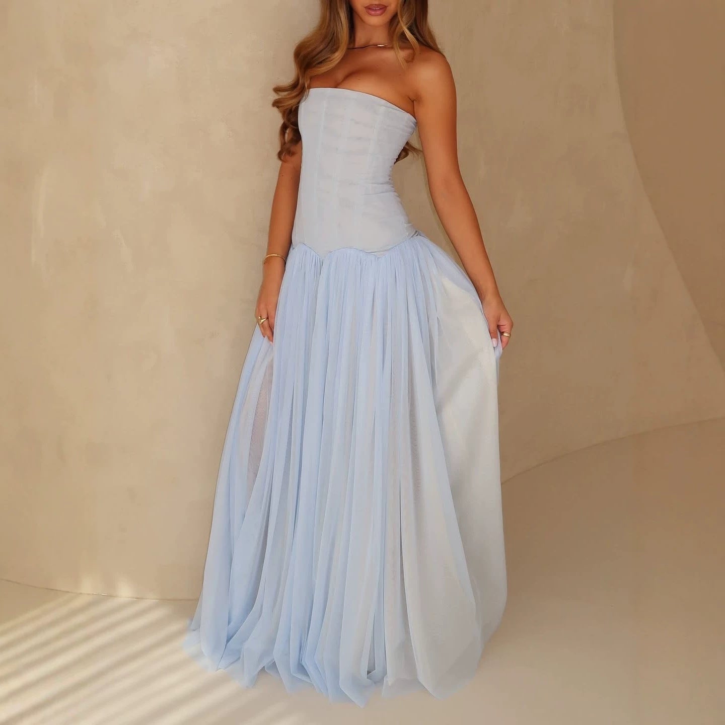 Ginevra Flowing Occasion Gown
